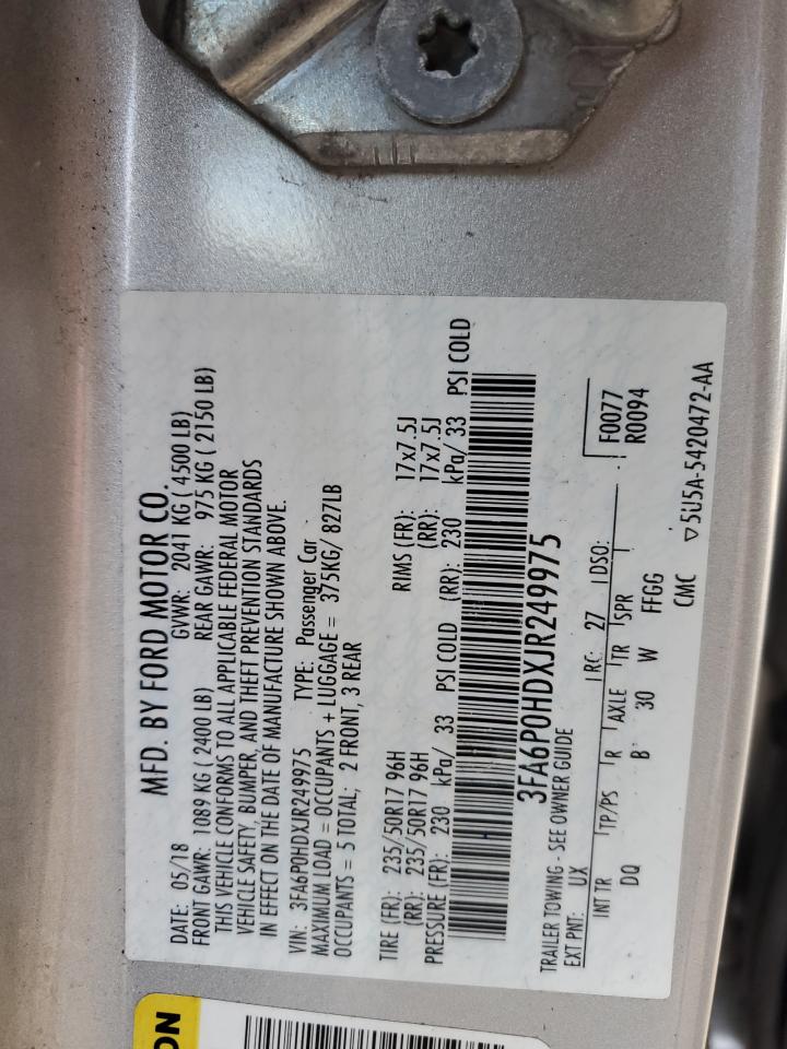 2018 Ford Fusion - Image 12