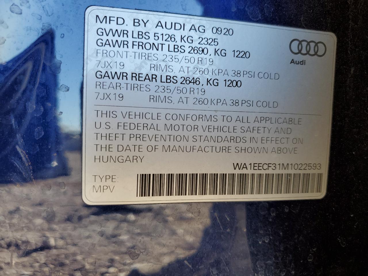 2021 Audi Q3 - Image 13