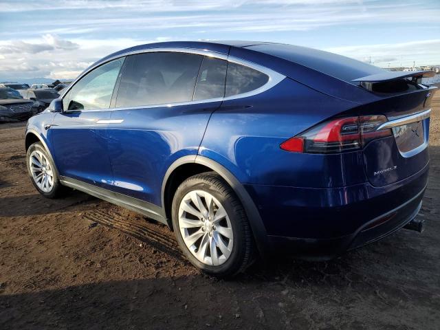  TESLA MODEL X 2018 Синий