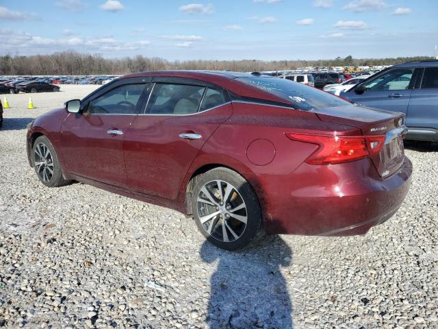 Sedans NISSAN MAXIMA 2017 Burgundy