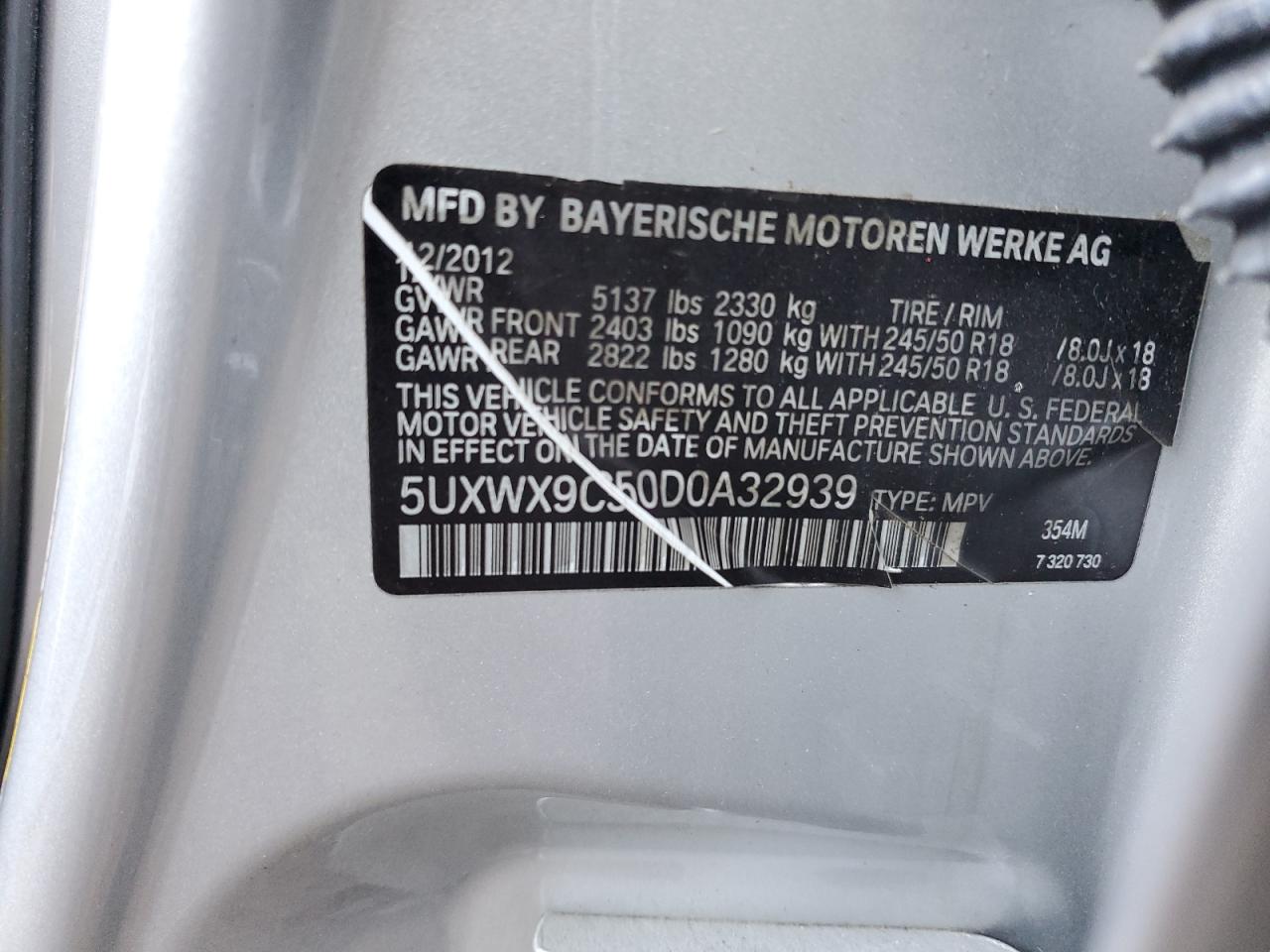 2013 BMW X3 - Image 13