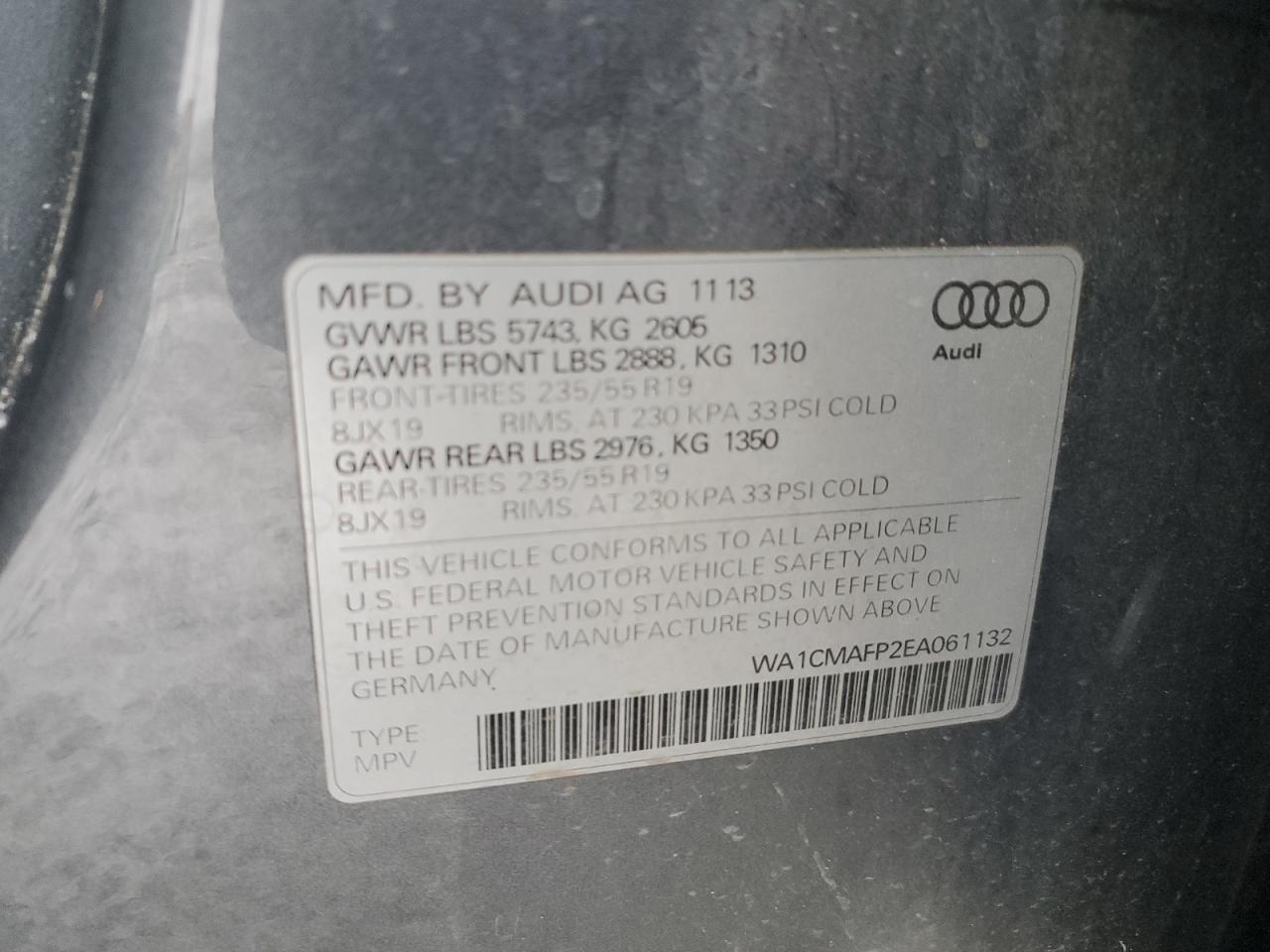 2014 Audi Q5 - Image 13