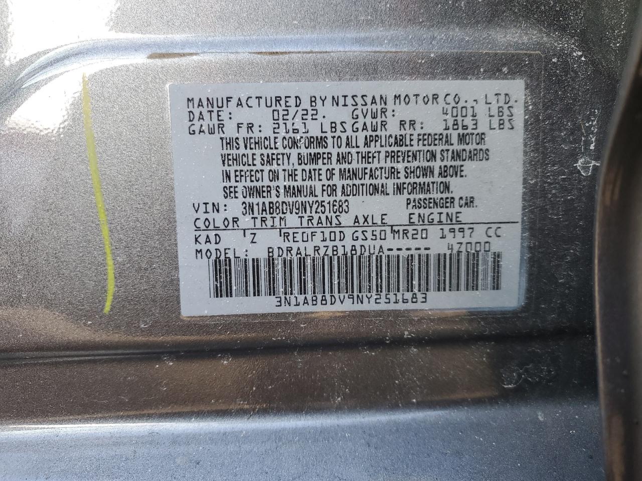 2022 Nissan Sentra - Image 13