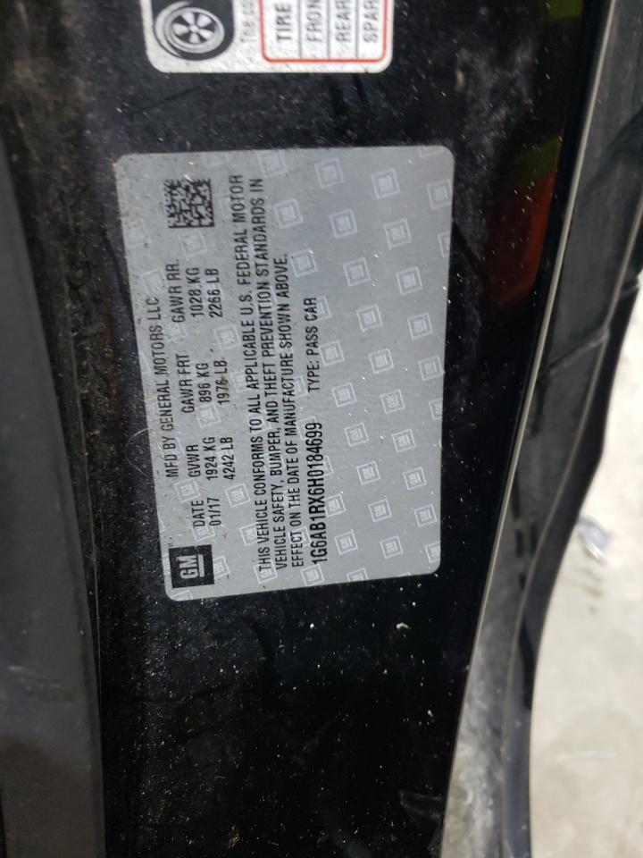 2017 Cadillac Ats Luxury VIN: 1G6AB1RX6H0184699 Lot: 41448095