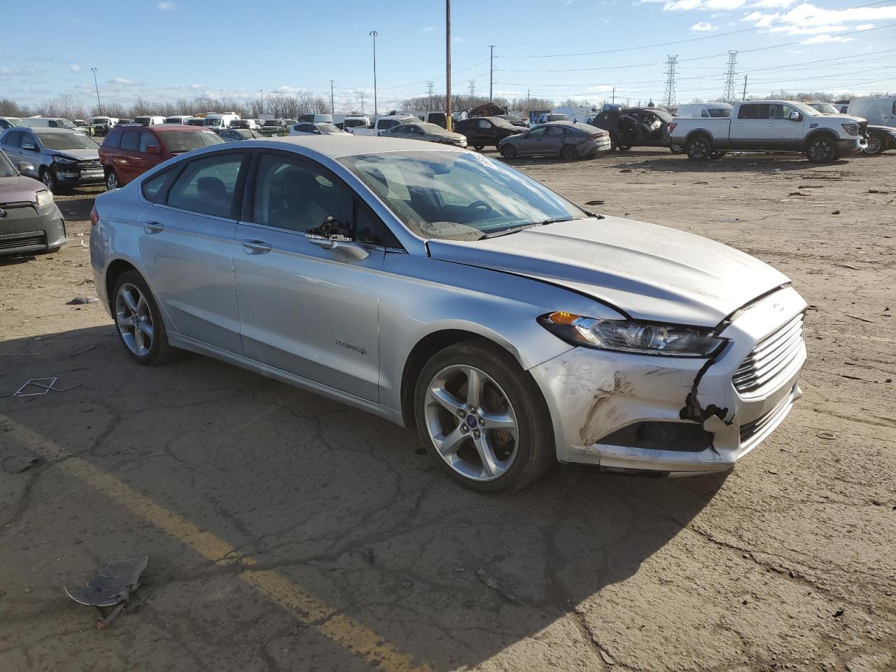 VIN 3FA6P0LU3DR389460 2013 FORD FUSION no.4