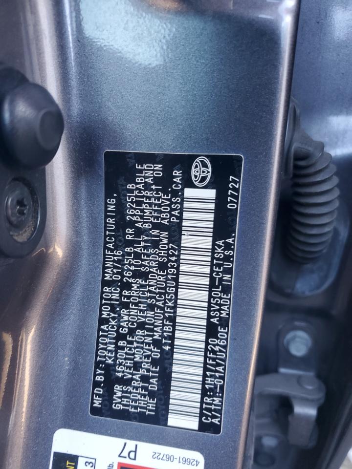 2016 Toyota Camry - Image 12