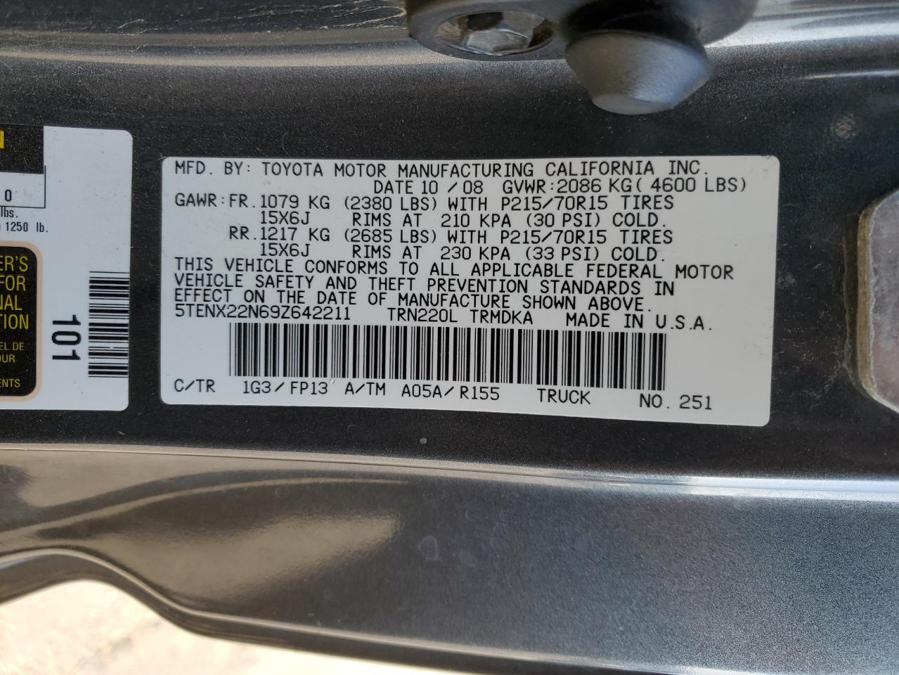 2009 Toyota Tacoma - Image 12