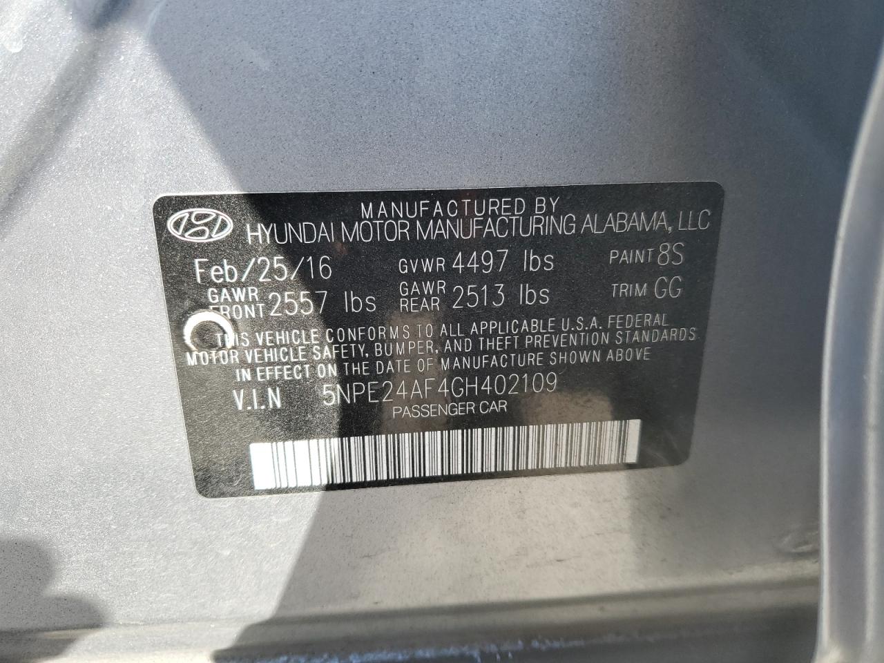 2016 Hyundai Sonata - Image 13