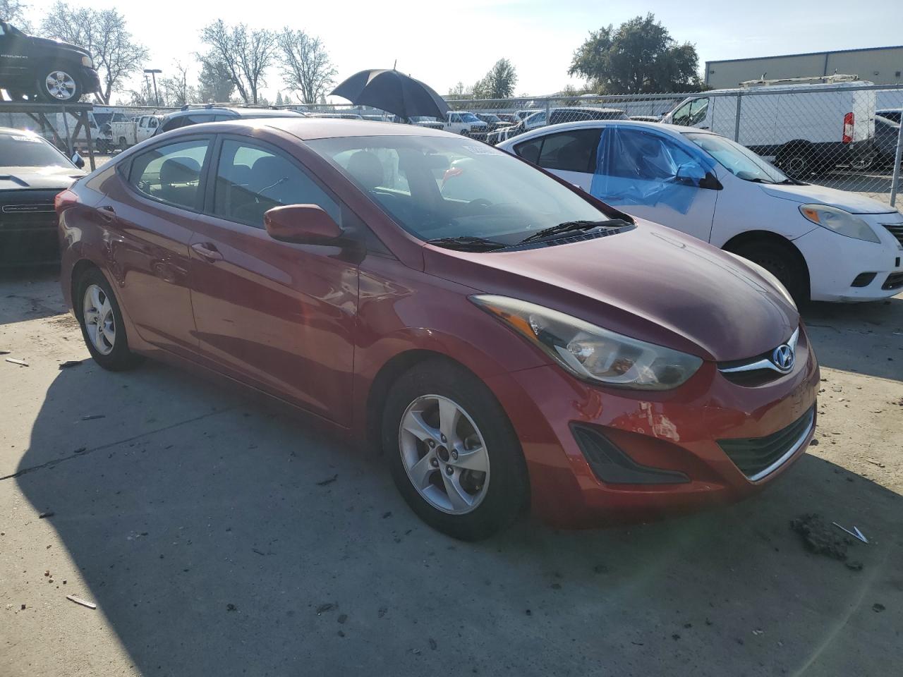 VIN 5NPDH4AE1EH540947 2014 HYUNDAI ELANTRA no.4