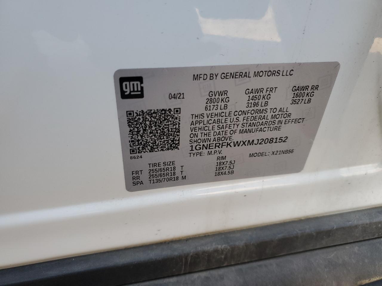 2021 Chevrolet Traverse - Image 14