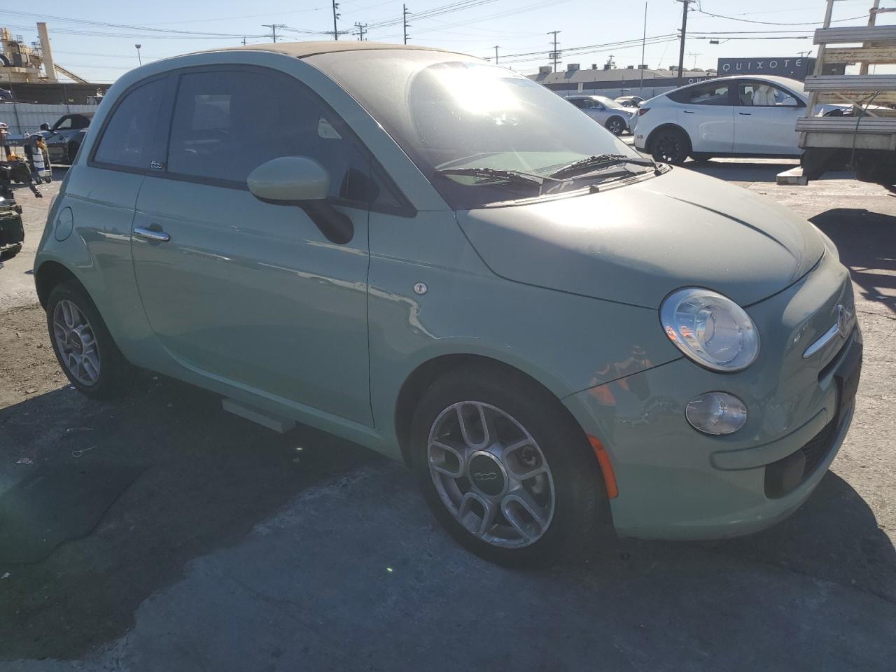 VIN 3C3CFFDRXFT507785 2015 FIAT 500 no.4