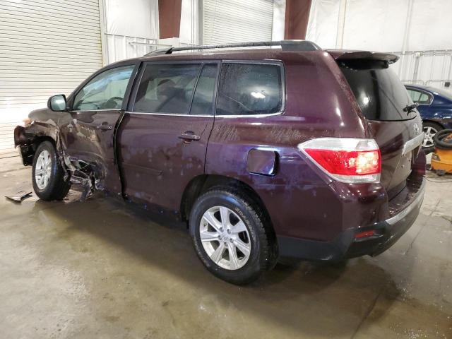  TOYOTA HIGHLANDER 2013 Fioletowy