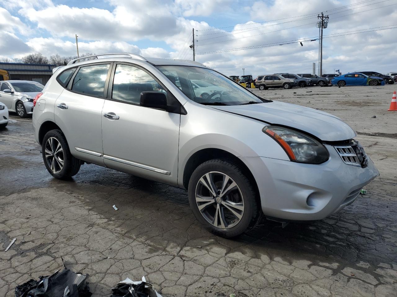 VIN JN8AS5MV7FW254171 2015 NISSAN ROGUE no.4