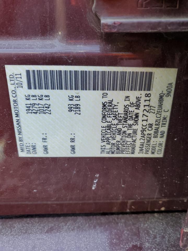 2012 Nissan Altima - Image 13