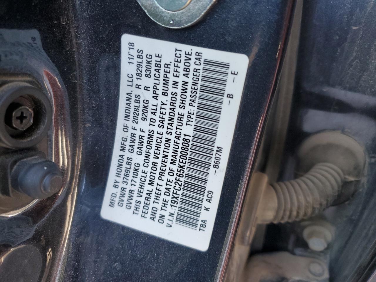 2019 Honda Civic - Image 14