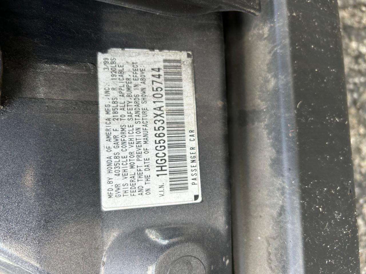 1999 Honda Accord - Image 10