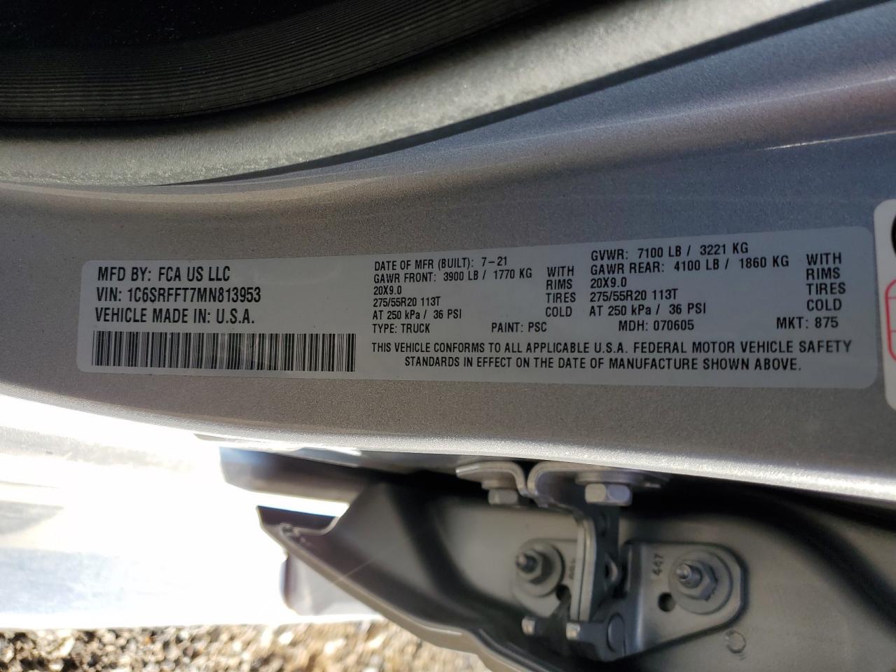 2021 RAM 1500 - Image 12