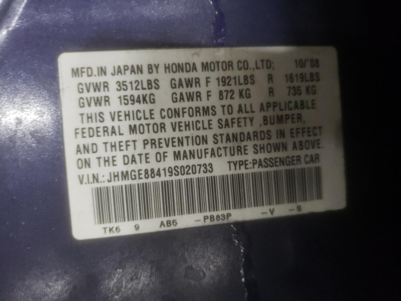 2009 Honda Fit - Image 12