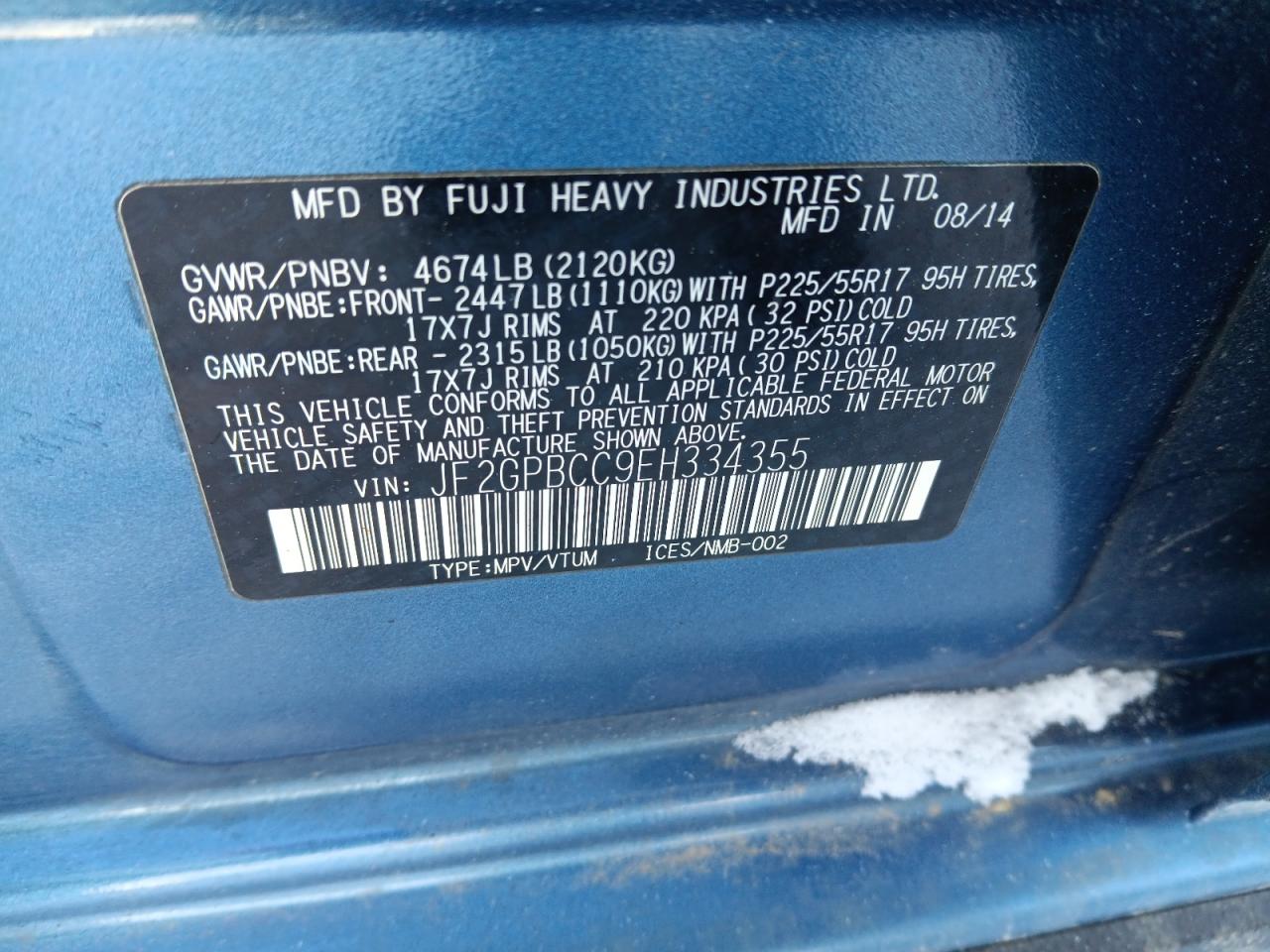 2014 Subaru XV - Image 13