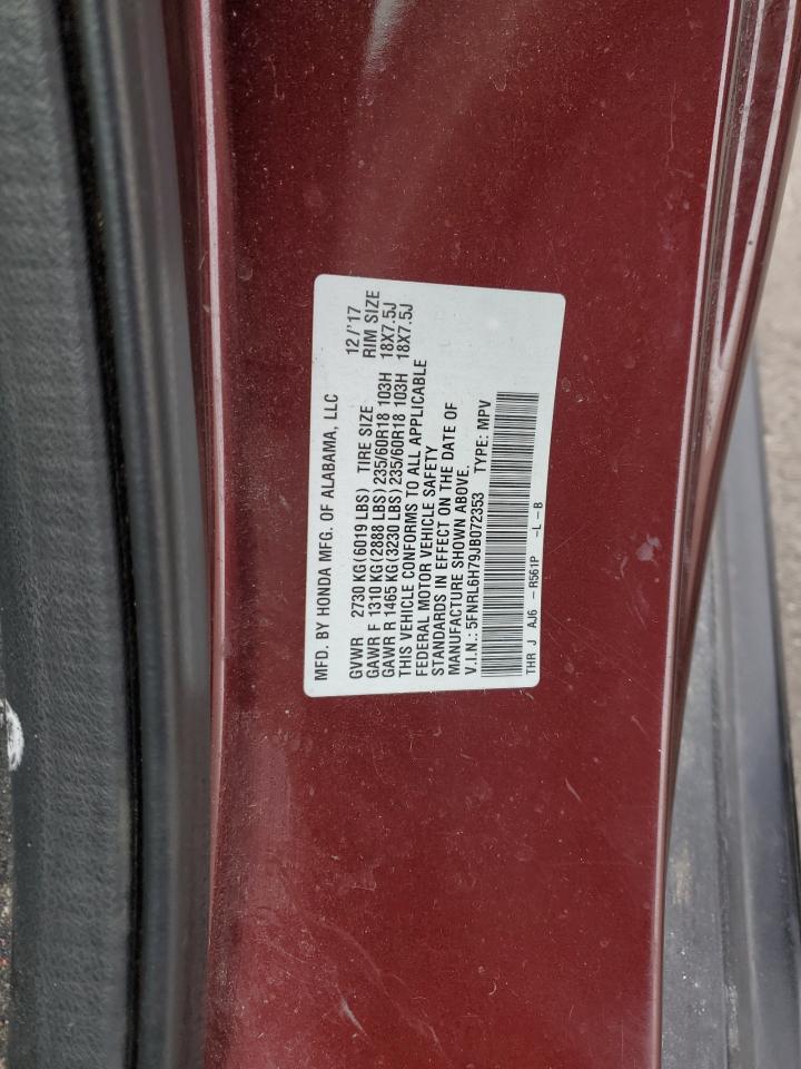 2018 Honda Odyssey - Image 12