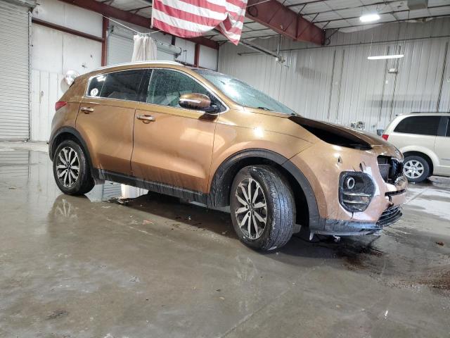  KIA SPORTAGE 2017 Brown