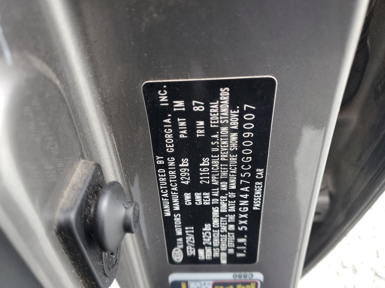 2012 Kia Optima - Image 14