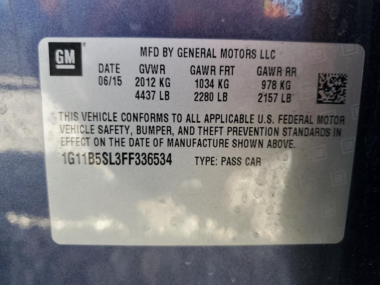 2015 Chevrolet Malibu - Image 12