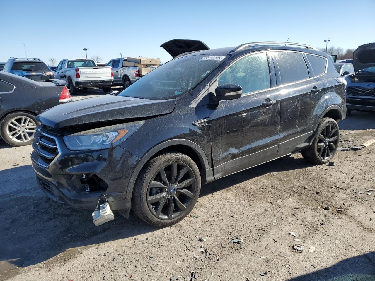 2017 Ford Escape Titanium for Sale in Indianapolis, IN - Side