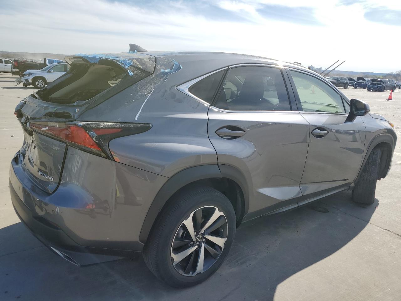 VIN JTJGARBZ9M2183384 2021 LEXUS NX no.3