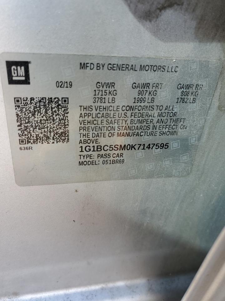 2019 Chevrolet Cruze - Image 13