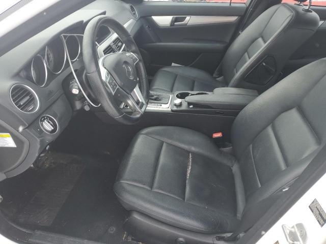 Sedans MERCEDES-BENZ C-CLASS 2014 Biały