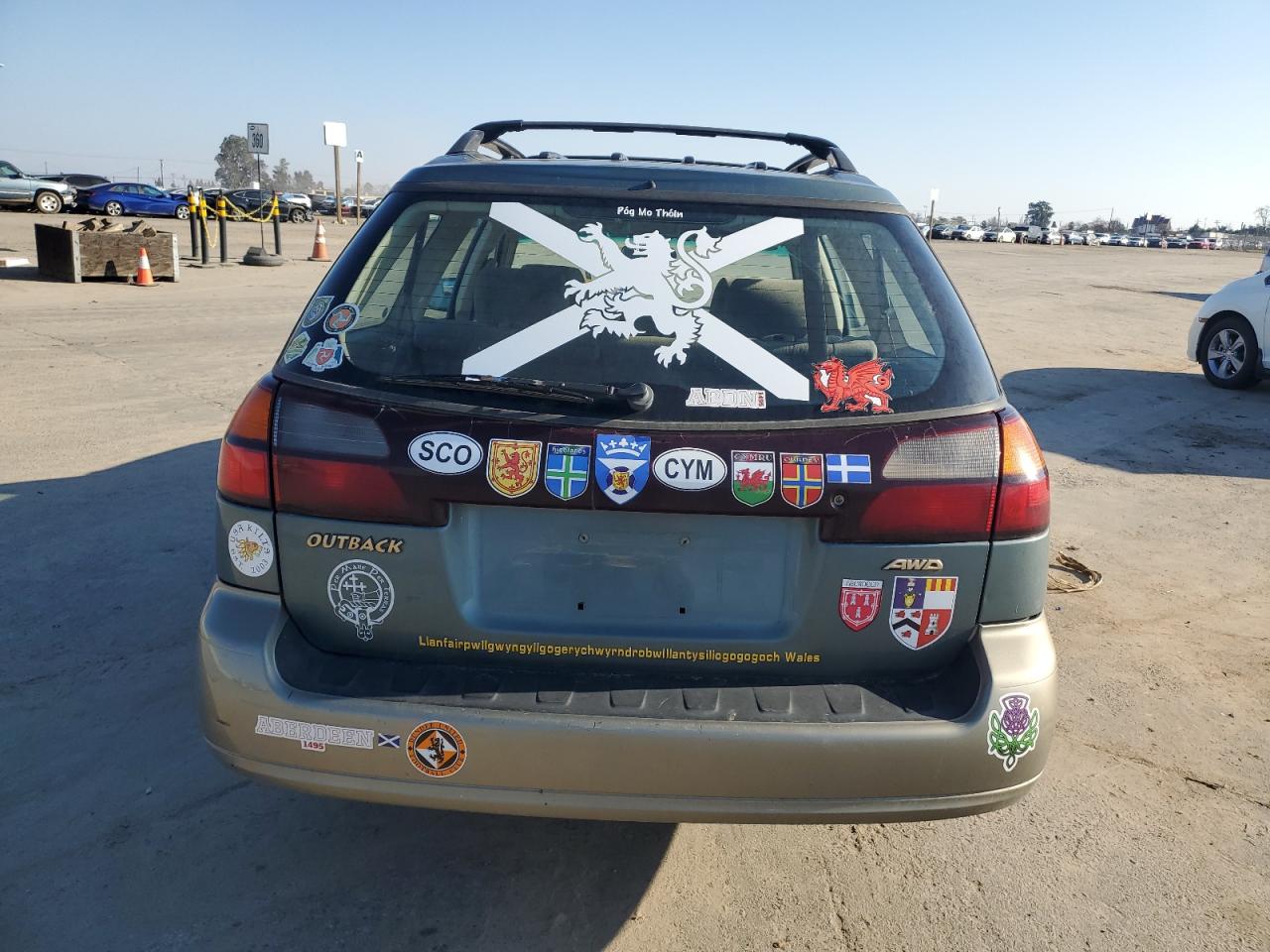 2002 Subaru Legacy Outback Awp VIN: 4S3BH675927644662 Lot: 42757195