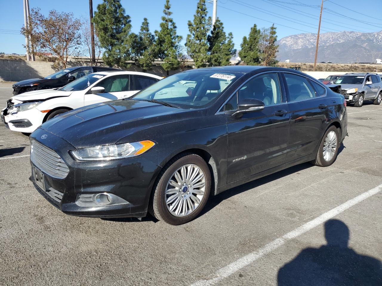 VIN 3FA6P0LU7FR195727 2015 FORD FUSION no.1