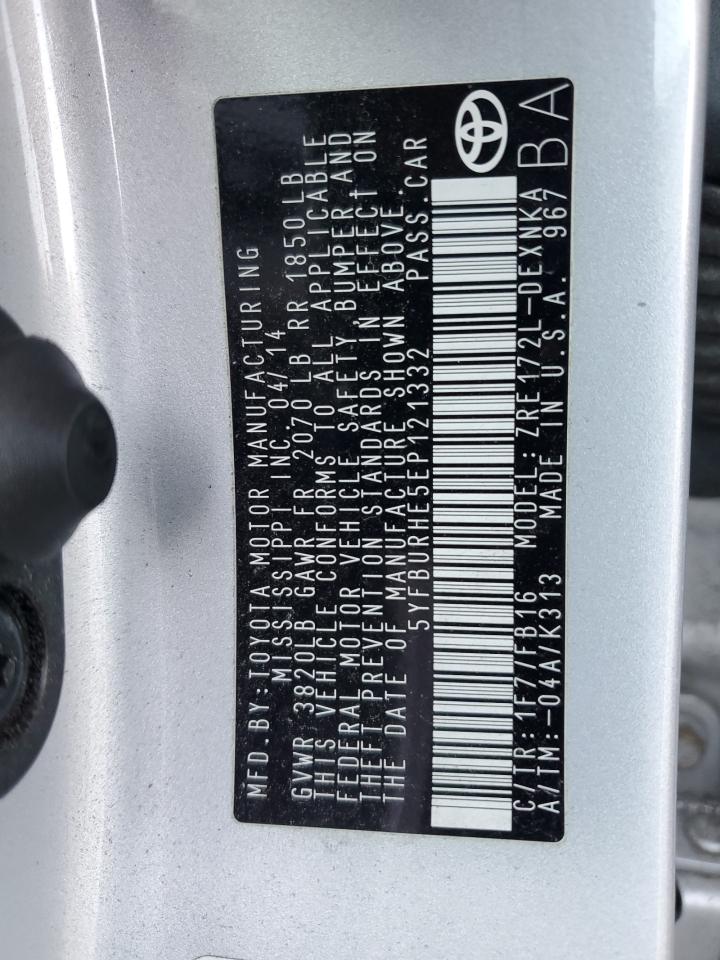 2014 Toyota Corolla - Image 12
