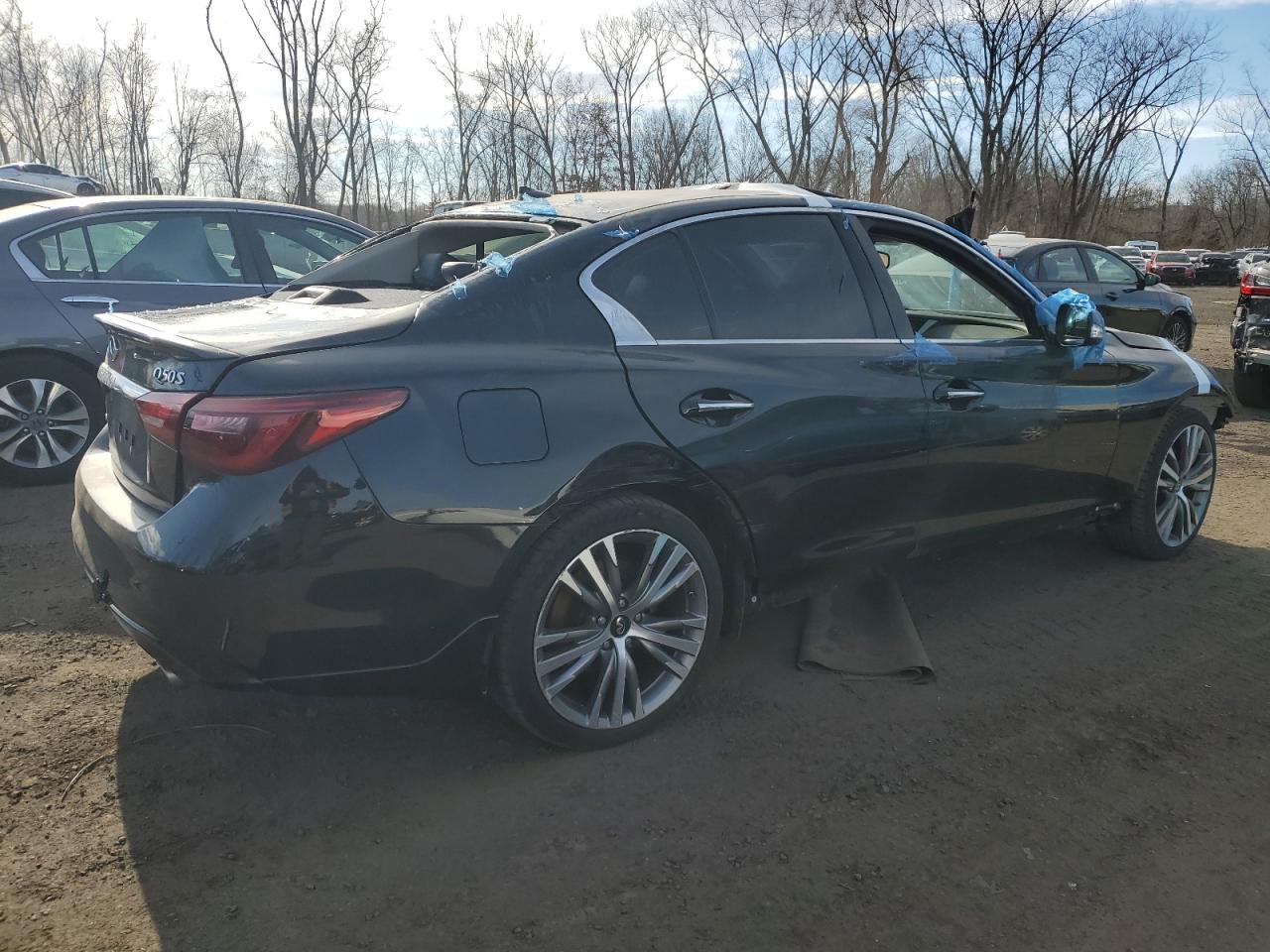 VIN JN1EV7AR3JM435427 2018 INFINITI Q50 no.3