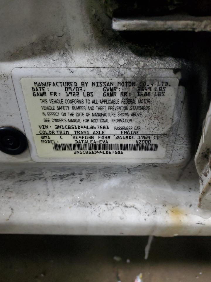 2004 Nissan Sentra - Image 12