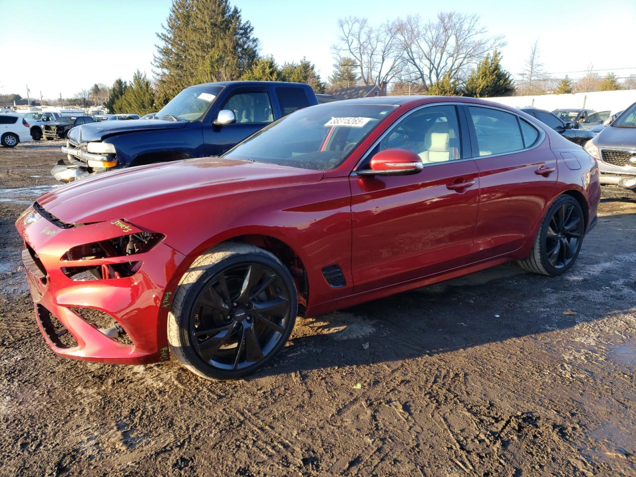 2023 Genesis G70 Base за продажба в Finksburg, MD - Undercarriage
