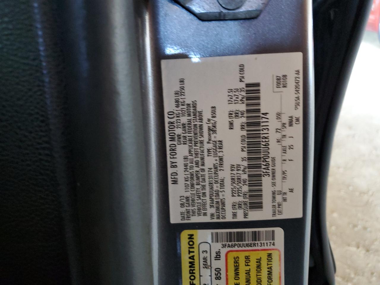 2014 Ford Fusion - Image 12
