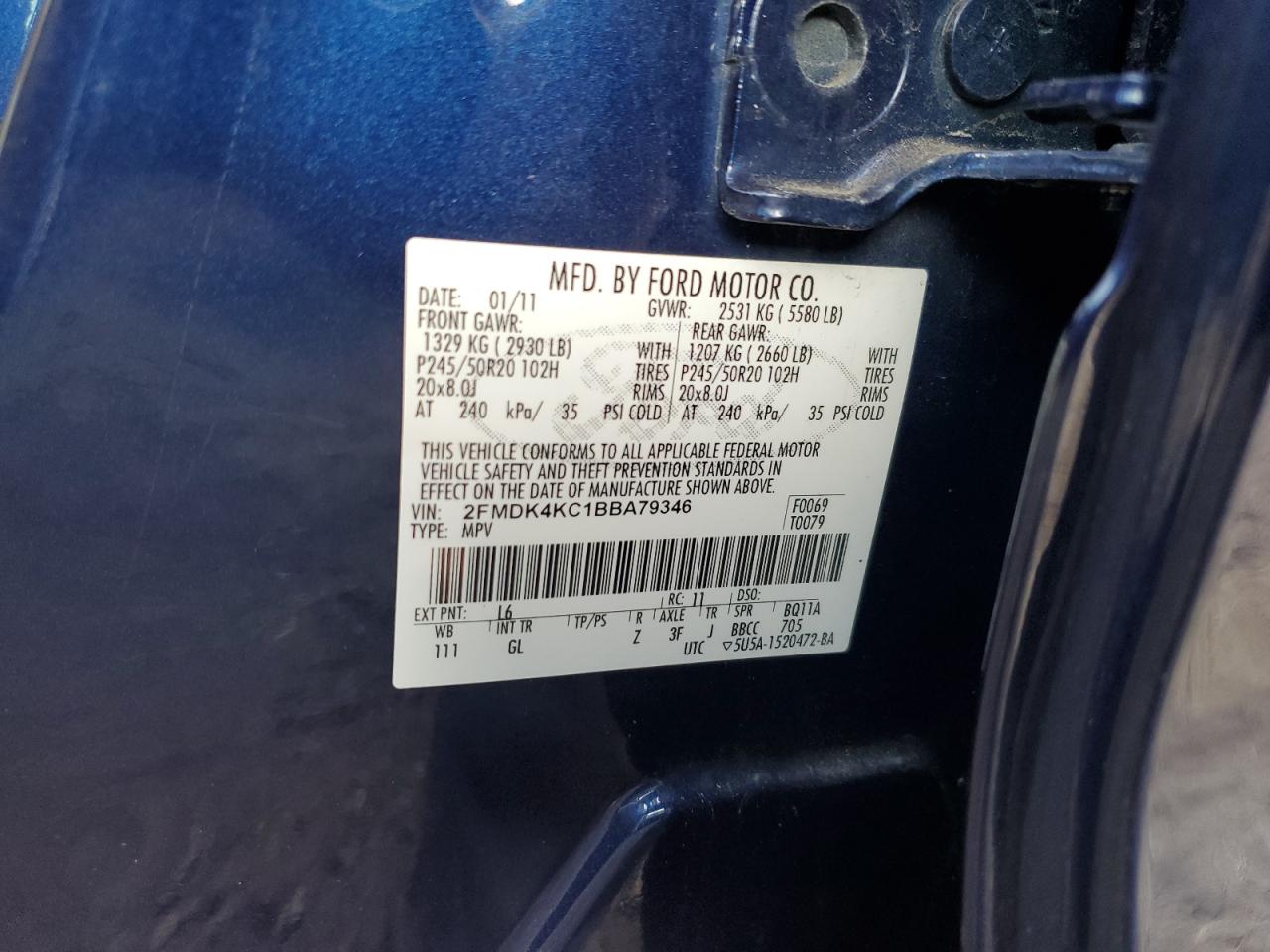 2011 Ford Edge - Image 12
