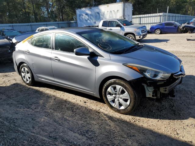 Sedans HYUNDAI ELANTRA 2016 Silver
