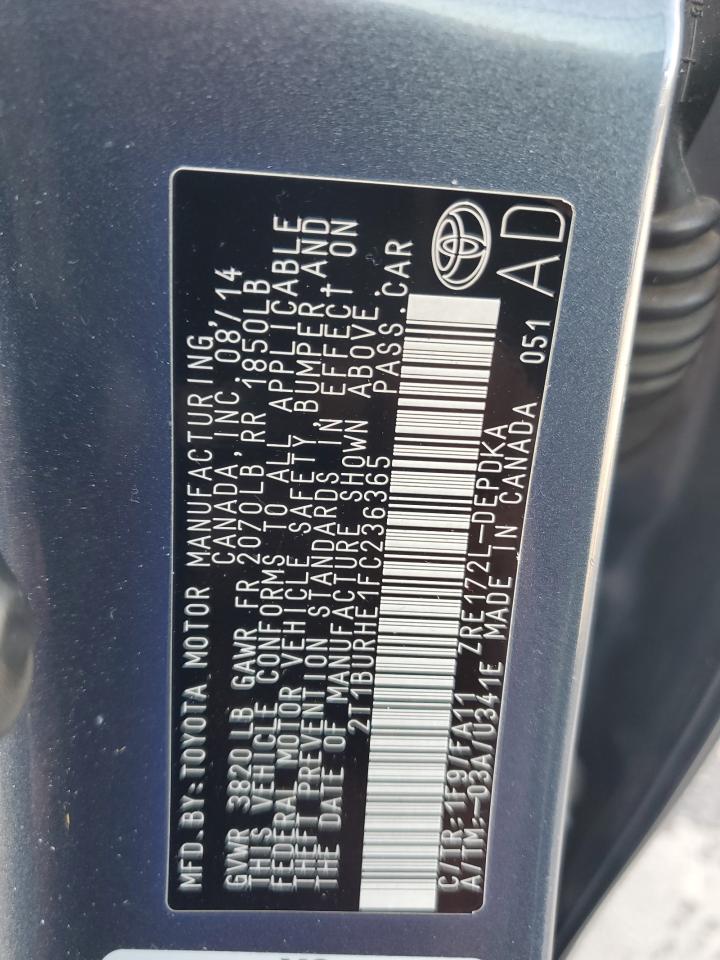 2015 Toyota Corolla - Image 12