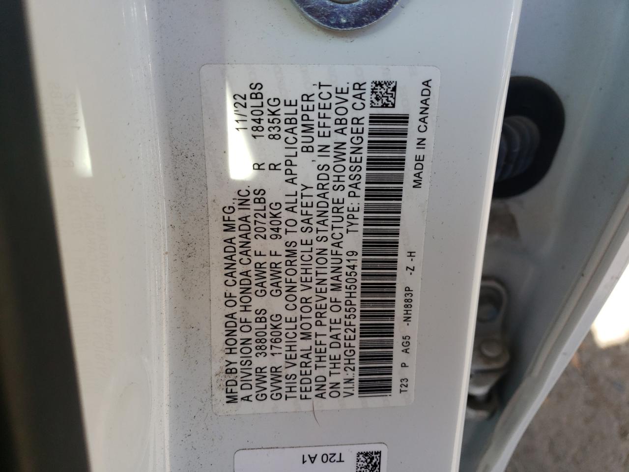 2023 Honda Civic - Image 12