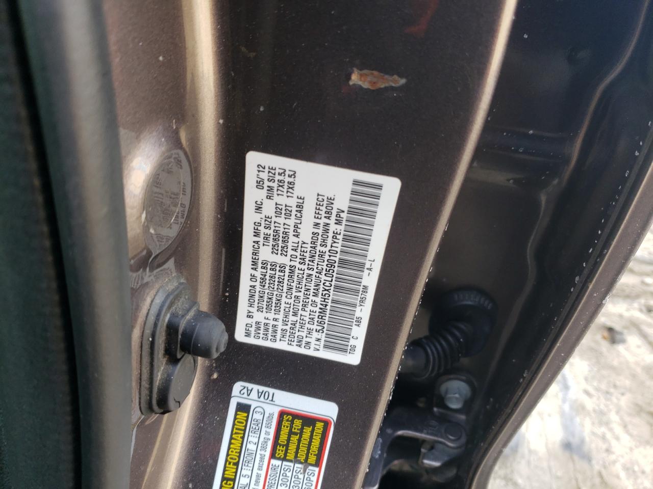 2012 Honda CR-V - Image 14