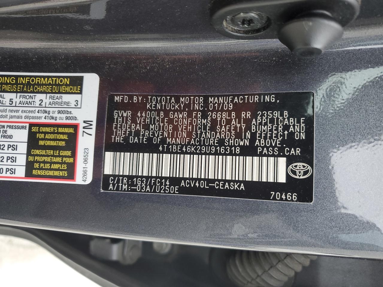 2009 Toyota Camry - Image 13