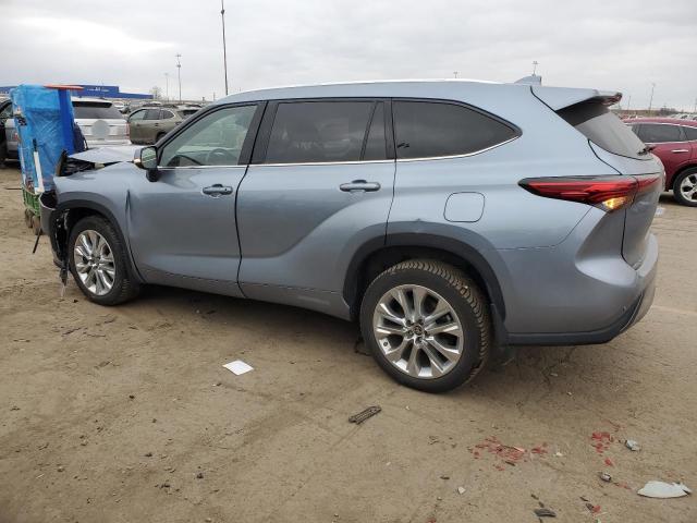  TOYOTA HIGHLANDER 2021 Серебристый