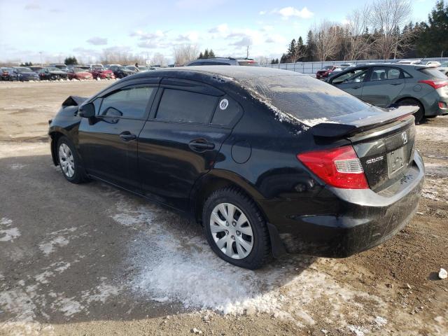  HONDA CIVIC 2012 Черный