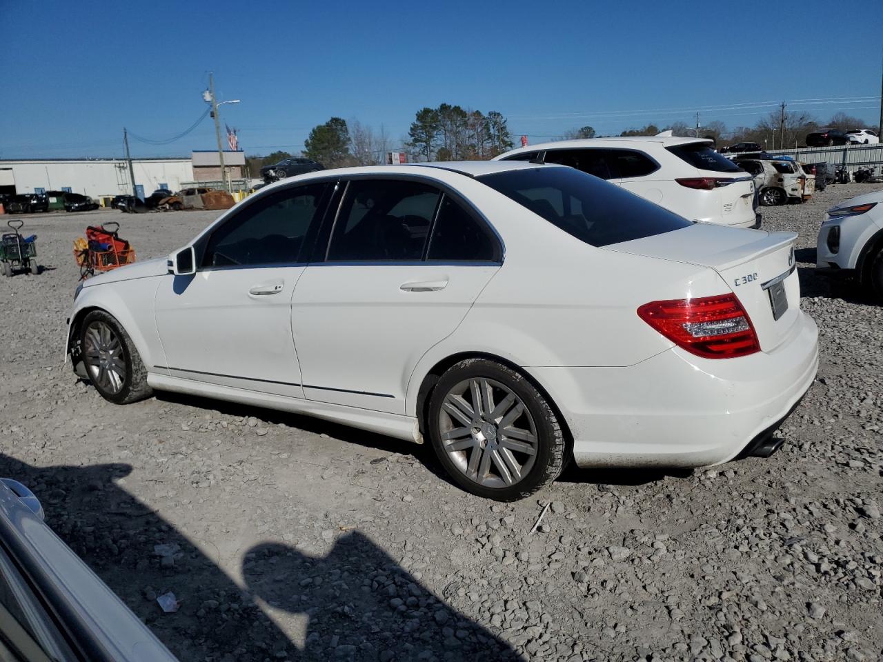 VIN WDDGF8AB9DA821812 2013 MERCEDES-BENZ C-CLASS no.2