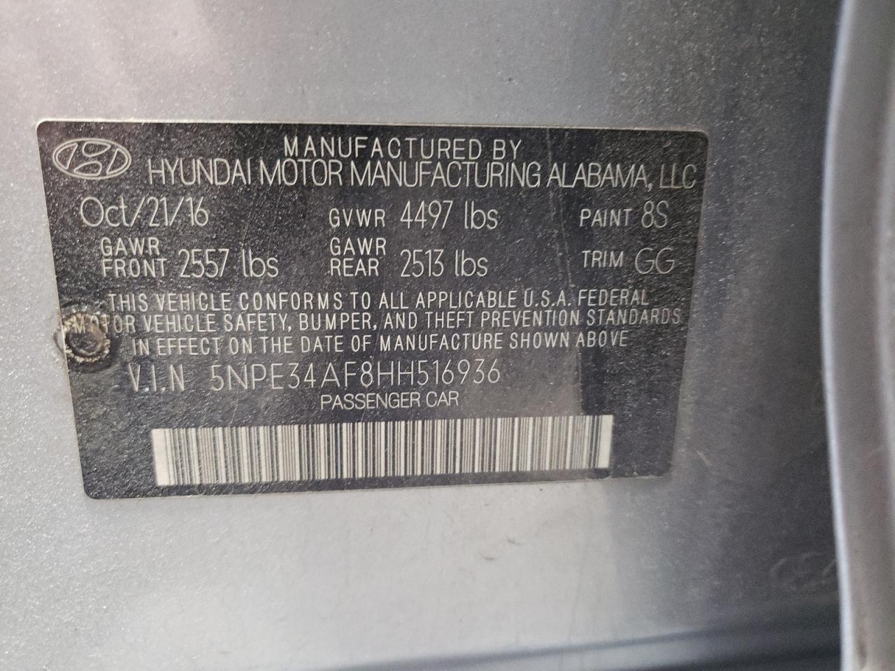 2017 Hyundai Sonata - Image 14