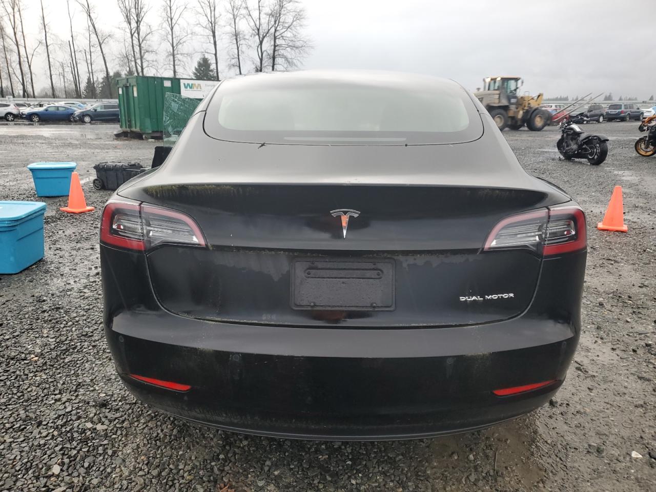 VIN 5YJ3E1EB8MF101020 2021 TESLA MODEL 3 no.6