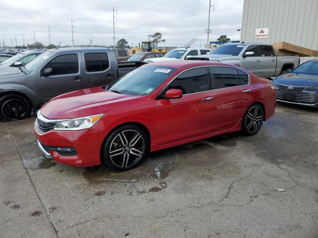  HONDA ACCORD 2016 Red